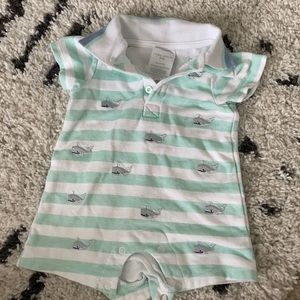 3-6 month Laura Ashley boys romper